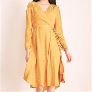 Ann Taylor Long Sleeve Wrap Dress -Size 6